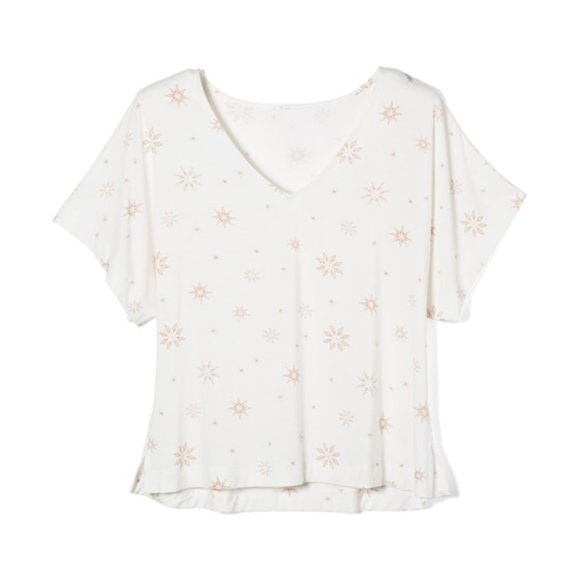 NWT Soma COOL NIGHTS Mix & Match Boxy Sleep Tee - Picture 3 of 3